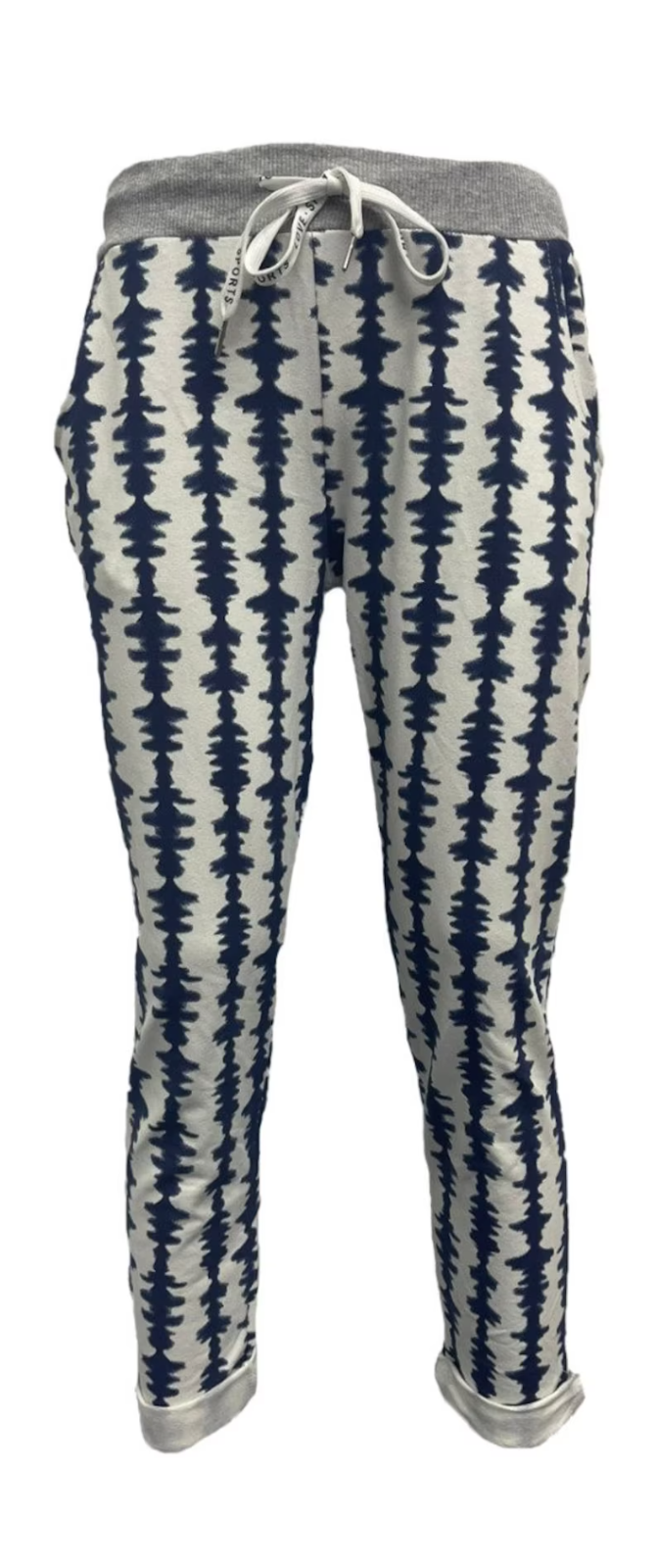 Women's Italian Ladies Cotton Casual Summer Trouser Women Jogger Beach Pants