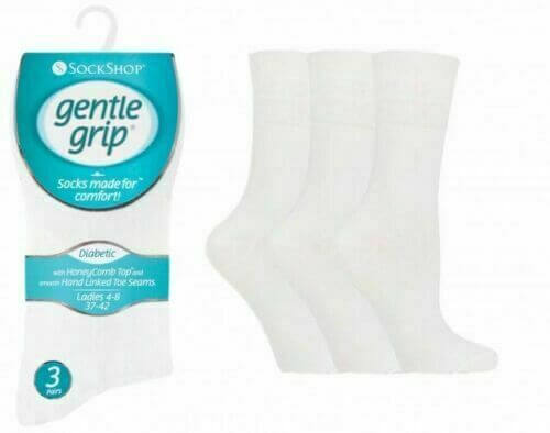 Ladies Pack Of 3 Soft Cotton Socks Mens Women