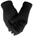 Womens Thermal Gloves UNISEX  Black Full Finger Fingerless Magic Gripper Thermal Gloves UK - Comfyfit ltd