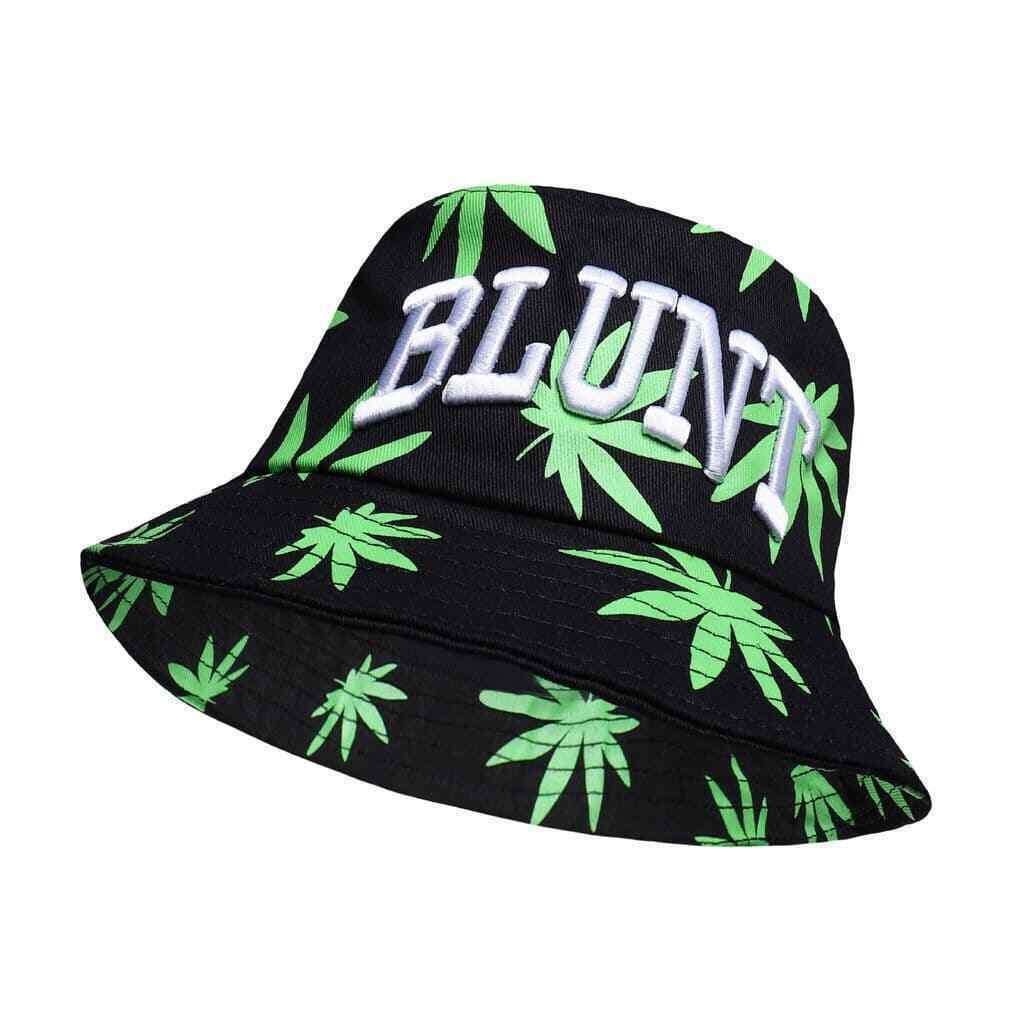 MENS BUCKET SUMMER CAPS GREEN LEAF UNISEX BUCKET HAT CAPS UK