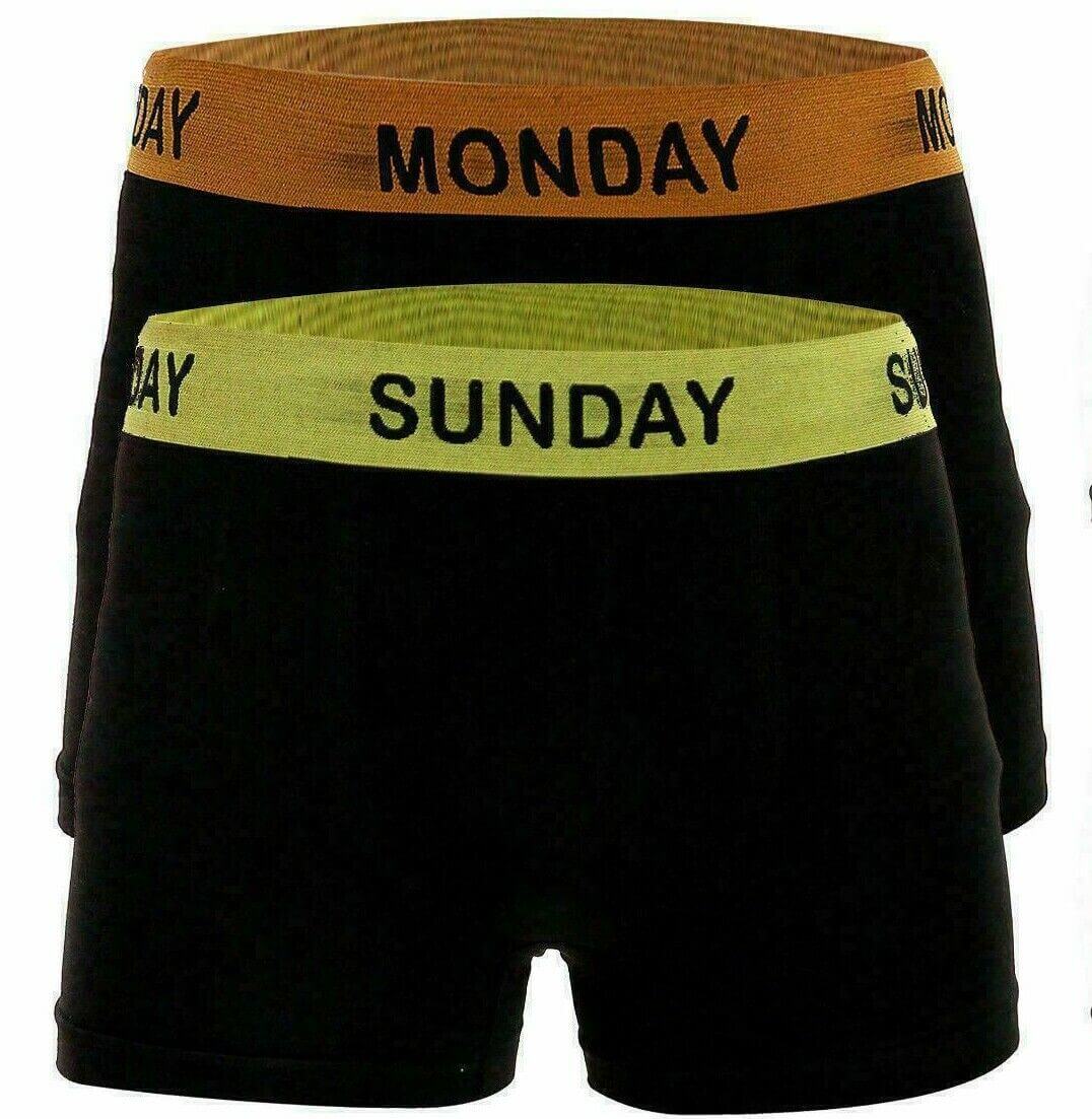 Men's 7 Days Of The Week Comfort Fit Boxer Shorts Underwear & Socks Gift Set