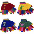 NEW 4 PAIRS PLAN KIDS MAGIC GLOVES WITH RUBBER PRINT - Comfyfit ltd