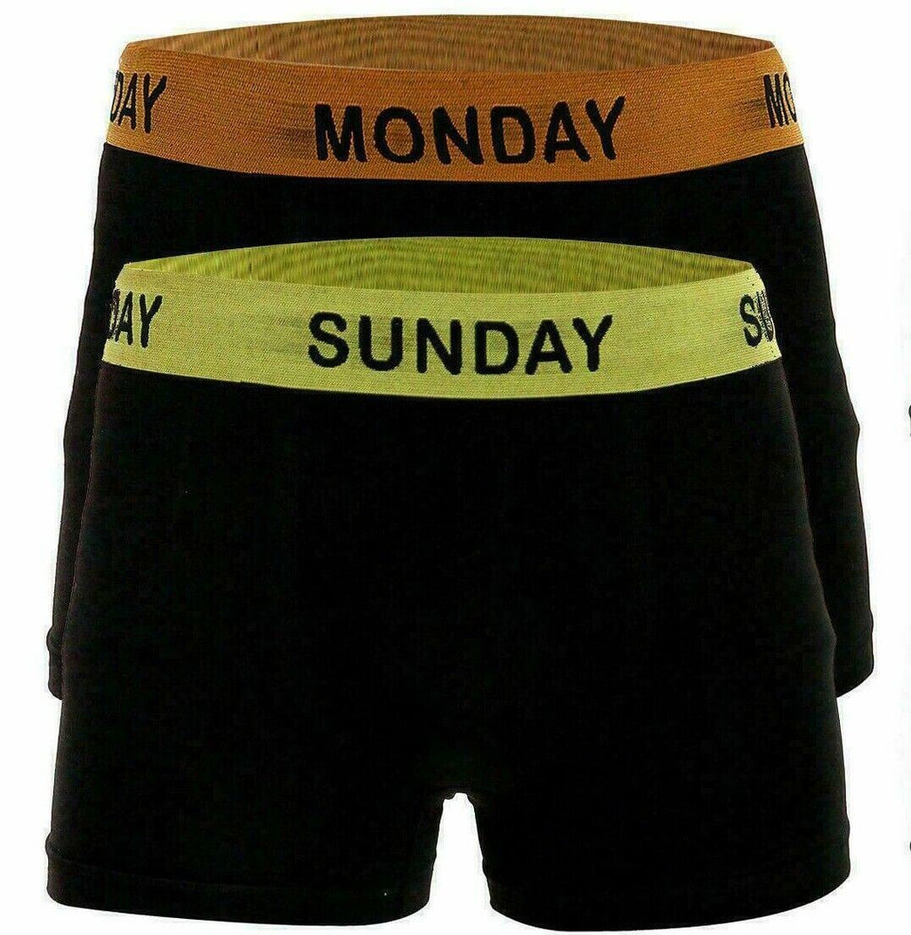 Men's 7 Days Of The Week Comfort Fit Boxer Shorts Underwear & Socks Gift Set