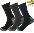 MENS NEW WORK SOCKS ULTIMATE REINFORCED HEEL TOE BUILDERS BOOT WINTER BIG UK LOT - Comfyfit ltd