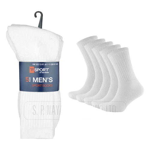 Plain Black Socks Mens poly cotton plain socks - Comfyfit ltd