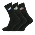 Running Socks 12 Pairs Men's Sports Socks  Kensington Style Footbal Crown Socks Cotton UK 6-11 - Comfyfit ltd