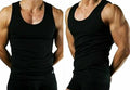 Mens Tank Tops Gym Training Ideal Tank Tops Men's 100% Cotton Classic.