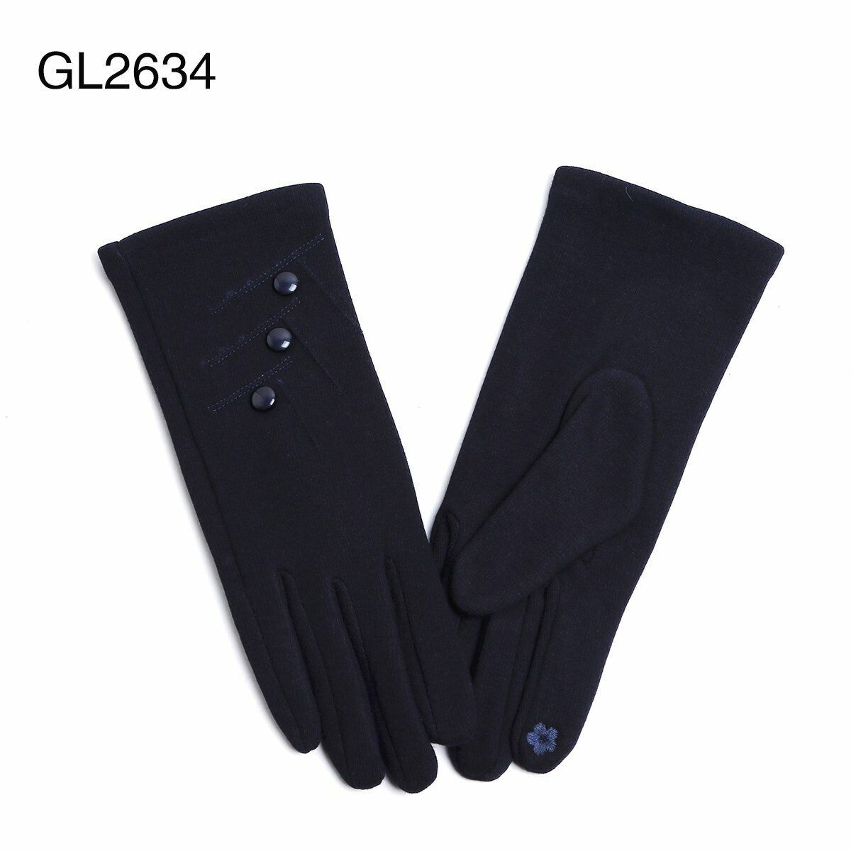 New Ladies Women Soft Thermal Winter Warm Gloves With Stone Beats Unique Design - Comfyfit ltd