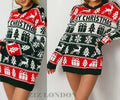 Ladies Christmas Jumpers Sweater Cardigan Blouse Tops T Shirt Long Sleeve - Comfyfit ltd