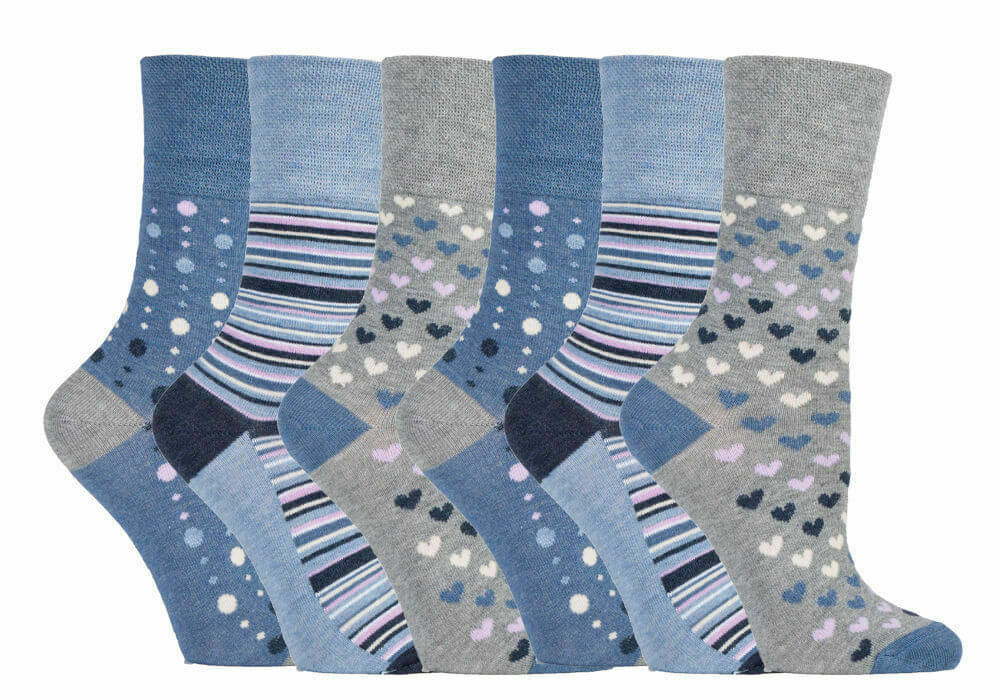 Bombas Socks Ladies Breathable Gentle Grip Loose Soft Non binding Top Bamboo Socks Honeycomb - Comfyfit ltd
