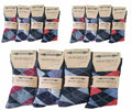 New Men's Non Elastic Cotton Rich 100% Cotton Soft Diabetic Socks Comfort UK6-11 - Comfyfit ltd