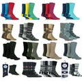 Gentlegrip Socks Mens Non Elastic Soft Top Mixed Colours classic collection socks - Comfyfit ltd