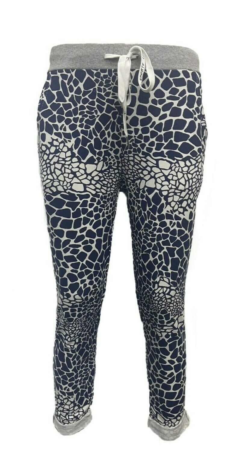 Women's Italian Ladies Cotton Casual Summer Trouser Women Jogger Beach Pants