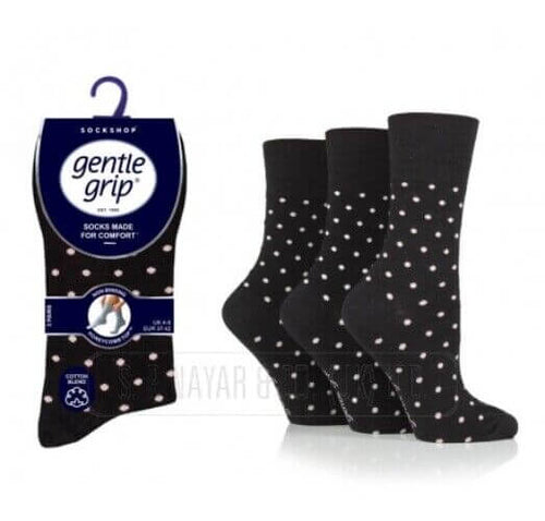 6 Pairs Of Ladies Gentle Grip Cotton Comfortable Digital Dots Socks SiProduct Description
There are no chemicals in fibers
They are super soft and comfortable
They are anti-bacterial
New Improved Durability
They eliminate moisture and 