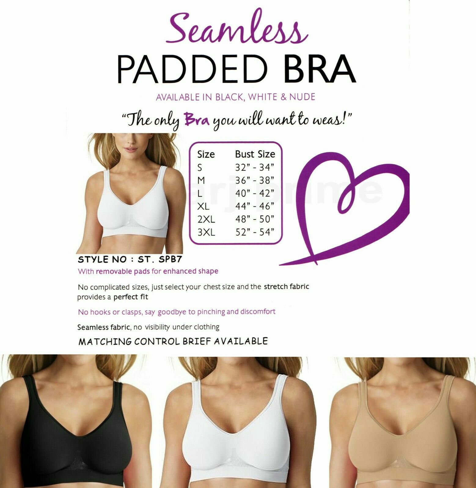 WOMENS SHAPWEAR BRAS