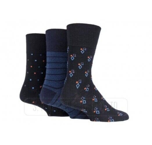 12 Pairs Men's Cotton Gentle Grip Honey Comb Top Non Elastic Socks SizDescription 
There are no chemicals in bamboo fibres
They are super soft and comfortable
They are anti-bacterial
They eliminate moisture and odour
They are temperatu