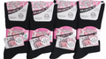Womens Socks Ladies Socks 100% Luxury Cotton Soft Socks Sizes 4-8 - Comfyfit ltd