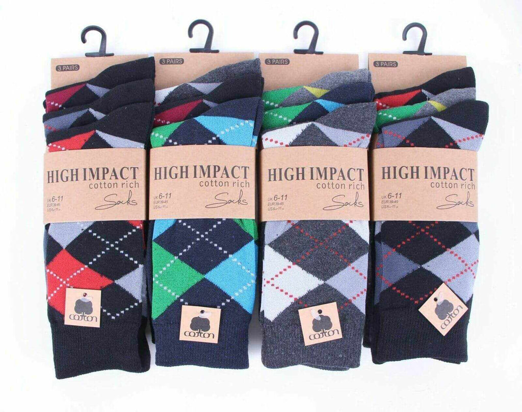 mens suit socks  Fashion Argyle  Design Socks Argyle Suit Office Socks - Comfyfit ltd