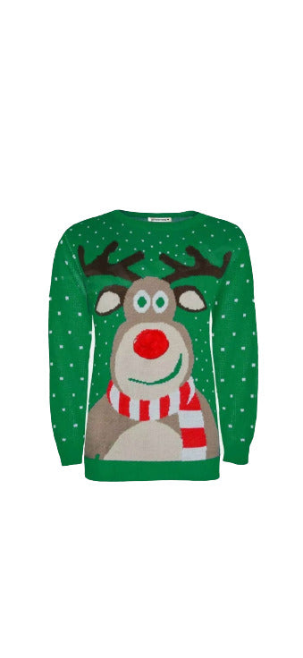 Christmas Unisex Mens Womens Ladies XMAS Novelty Light Up Vintage Jumper Sweater