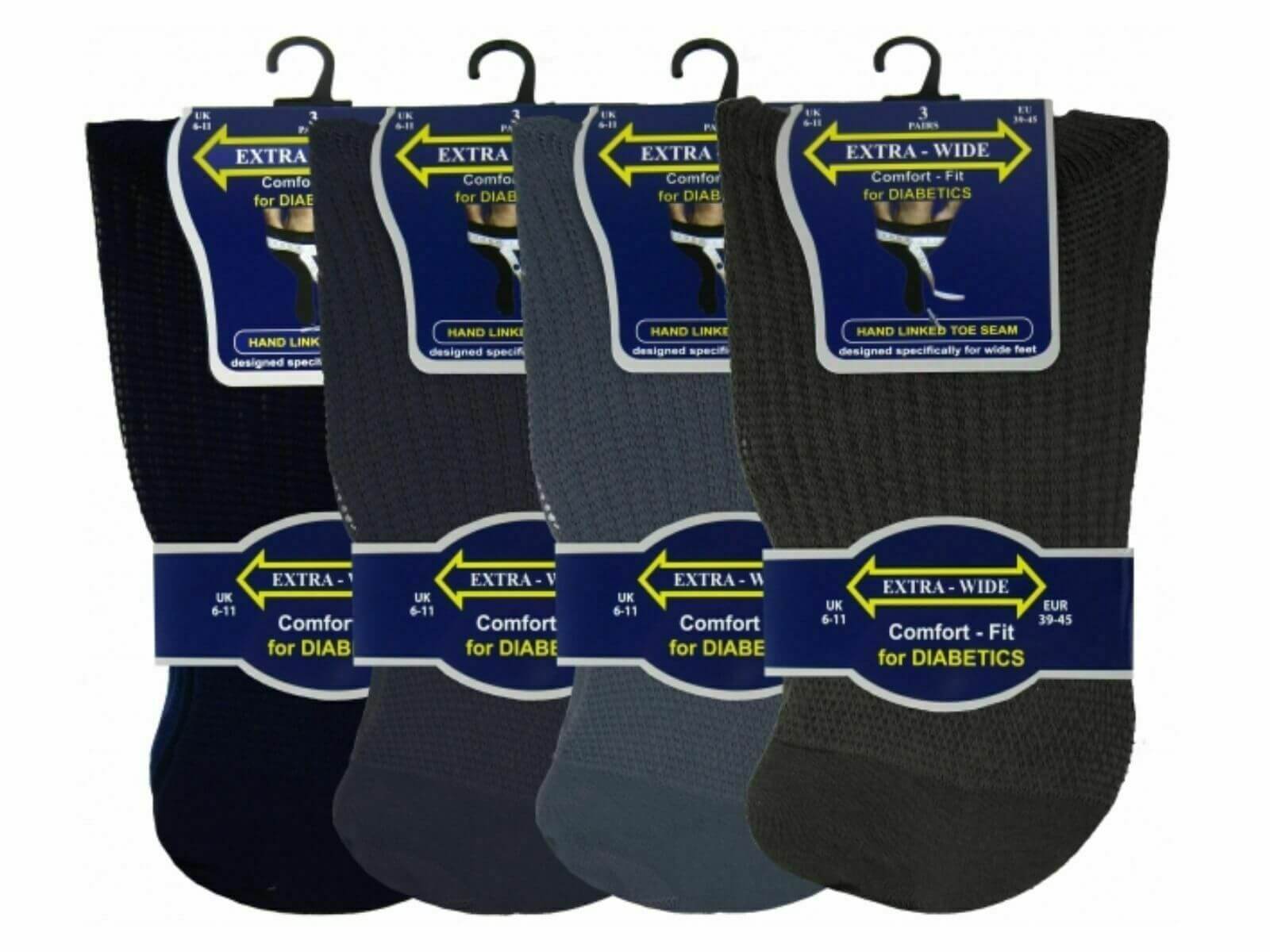Wide Socks For Men Mens Extra Wide  Socks - Comfyfit ltd