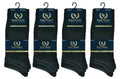 Men's Socks Black Cotton Rich Luxury Casual Soft Socks