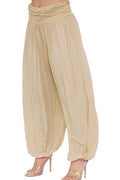 New Women's Plain Italian Baggy Harem Alibaba Long Trouser Pants One SProduct Description CONTENTS
They are super soft and comfortable
They are anti-bacterial
They eliminate moisture and odour
These can be dressed up or down for any oc