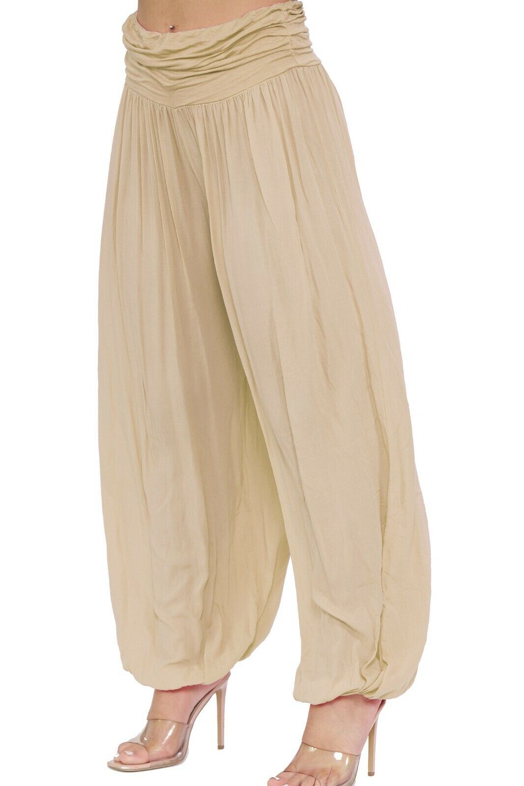 New Women's Plain Italian Baggy Harem Alibaba Long Trouser Pants One SProduct Description CONTENTS
They are super soft and comfortable
They are anti-bacterial
They eliminate moisture and odour
These can be dressed up or down for any oc