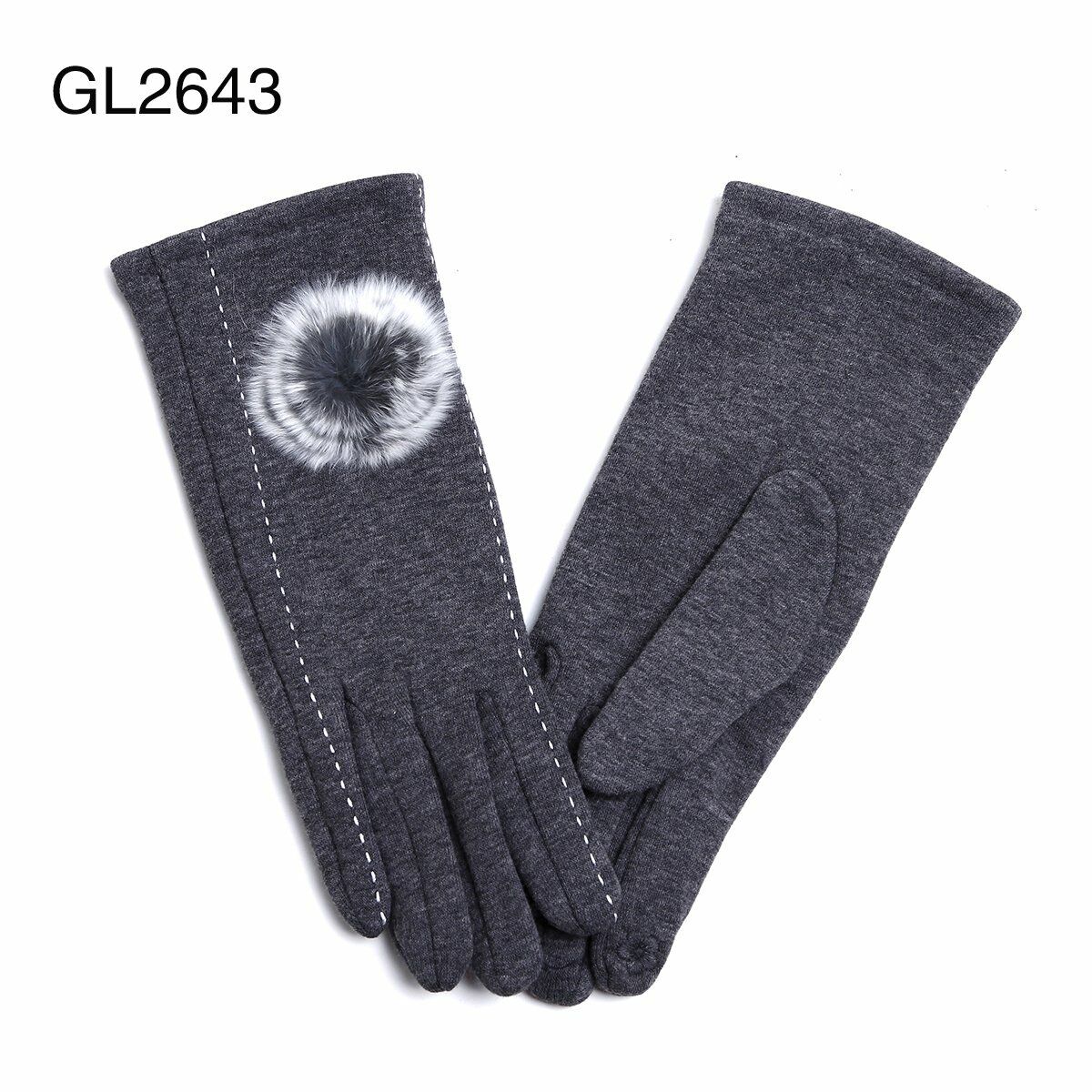 Ladies Women Soft Thermal Winter Warm Gloves With Fleece Flower Unique Design - Comfyfit ltd